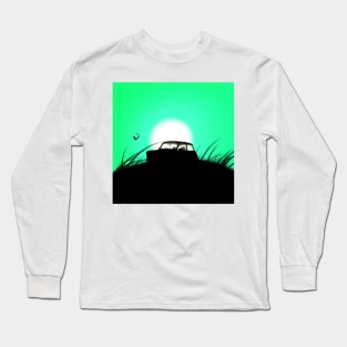 Classic Mini Sunset Green Long Sleeve T-Shirt